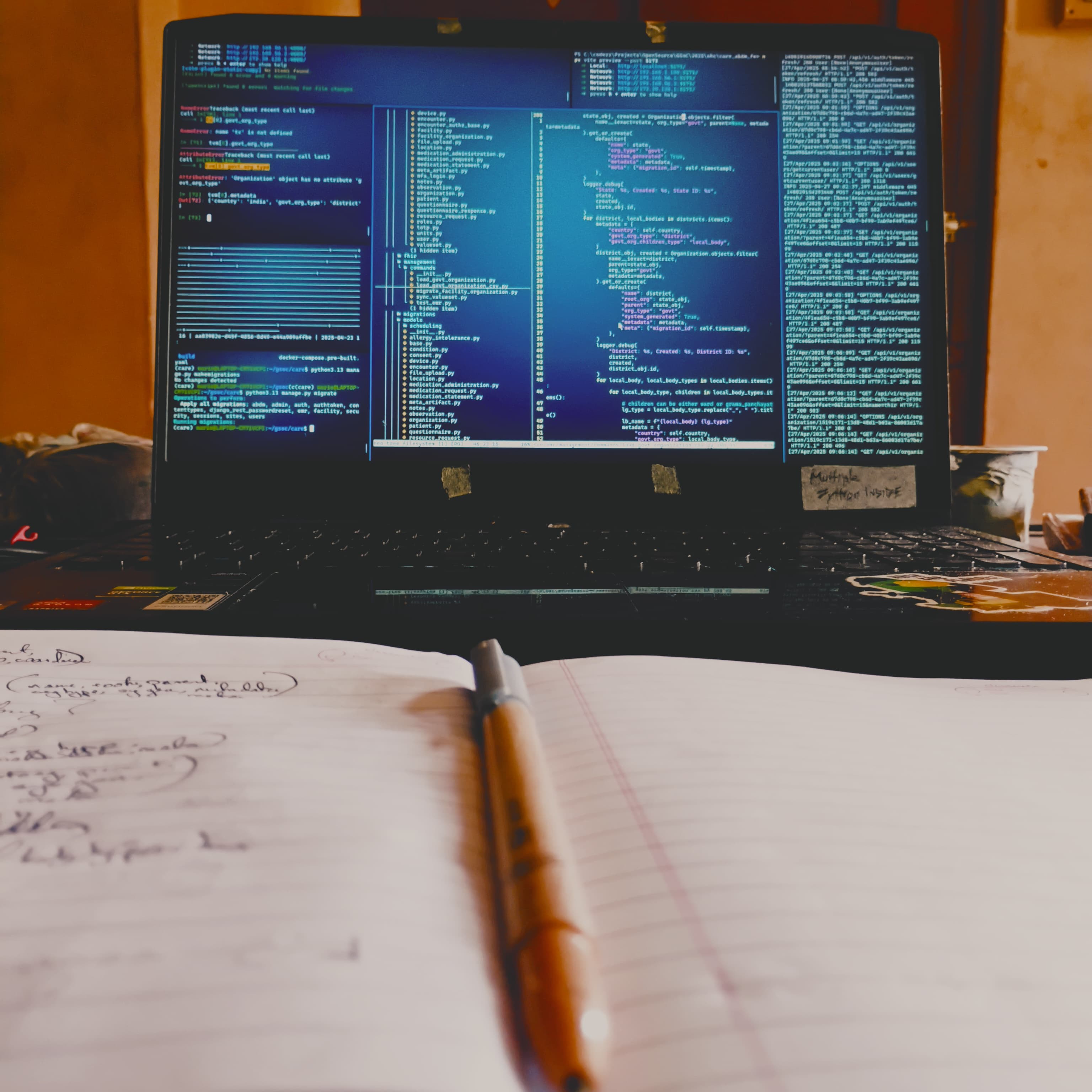 This is a short video where it just shows the navbar from the jaggery library. To show the transparency the page is built with a lots of vertical boxes each with alternate colours in the order blue, orange, yellow. This coloured page is scrolled to show how the transparency of the jaggery navbar changes. At the end the mouse is hovered over the navbar links, which highlights the link with white color.